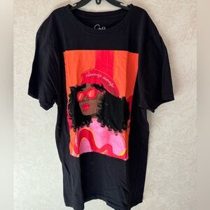 Black Always Enough Graphic Tee- Women’s